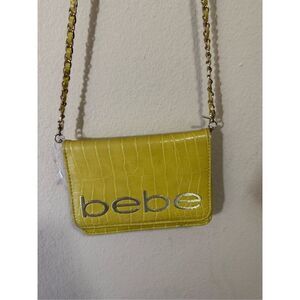 BEBE green shoulder bag